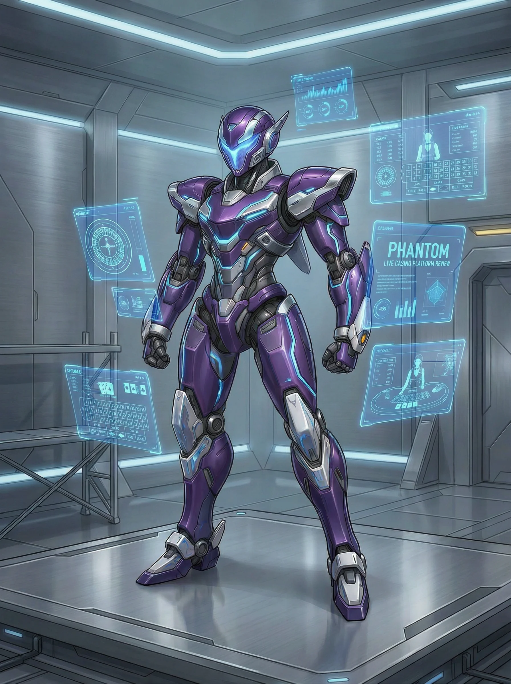 AG真人平台评测-魅影号机甲设定图